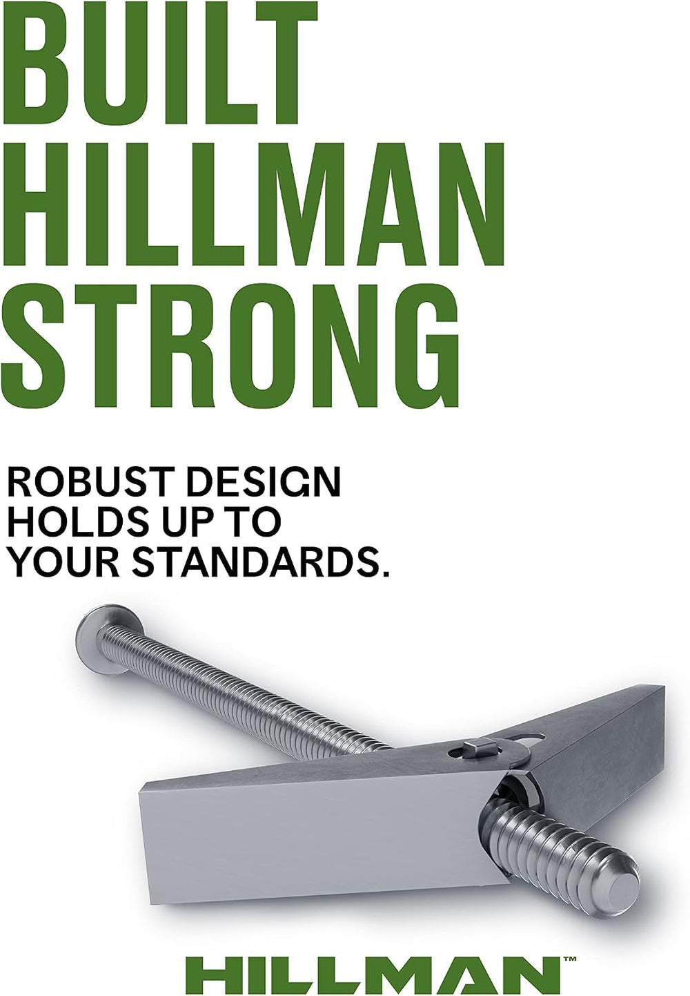 Hillman 25 Pcs Toggle Bolt (5/16" x 6") | Round Head Machine Screw ...