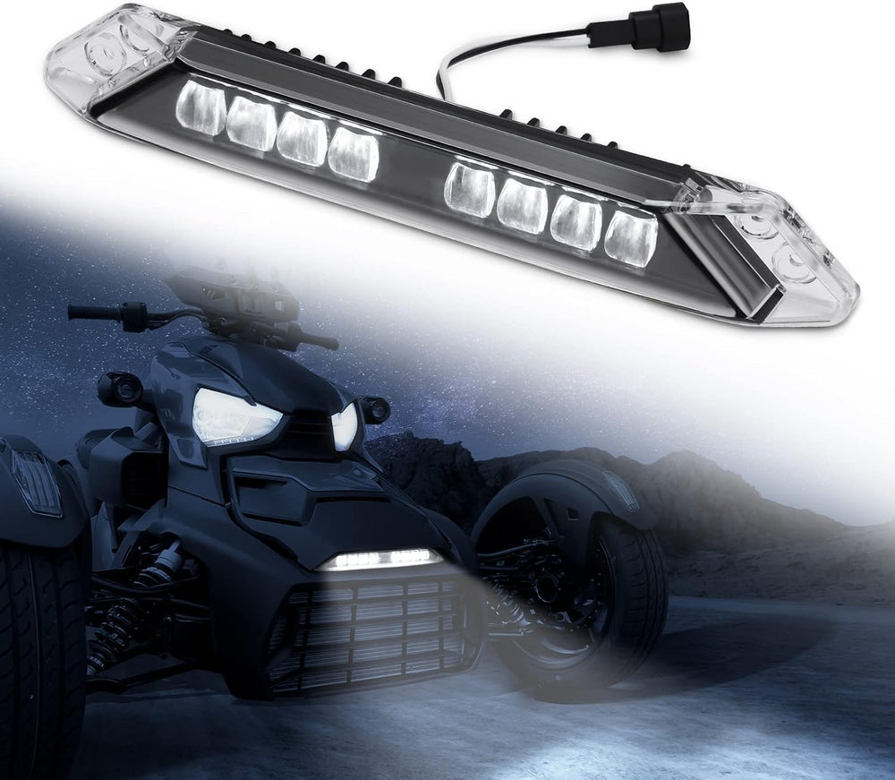 KEMIMOTO Front Bumper Light Bar LED Compatible with Can-Am Ryker