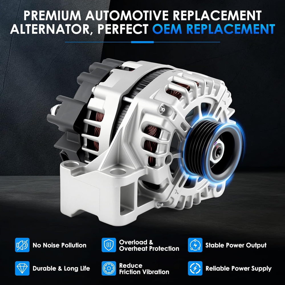 Car Alternator 11453 150A Fit for Chevy Equinox Impala Terrain