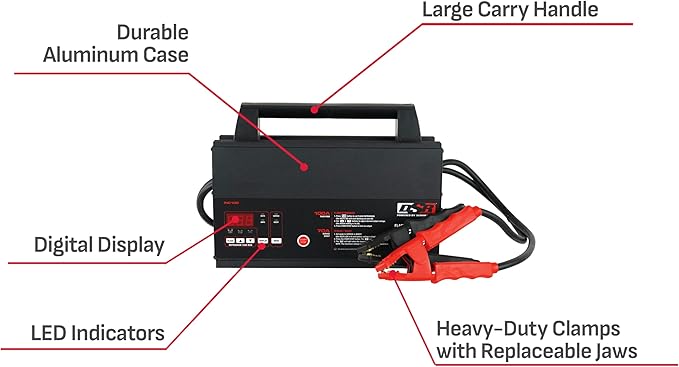 Schumacher Electric 100A Car Battery Charger and Power Supply, DSR Professional
