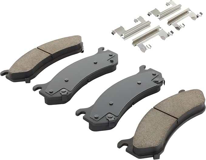 Premium Semi-Metallic Front Brake Pads Compatible