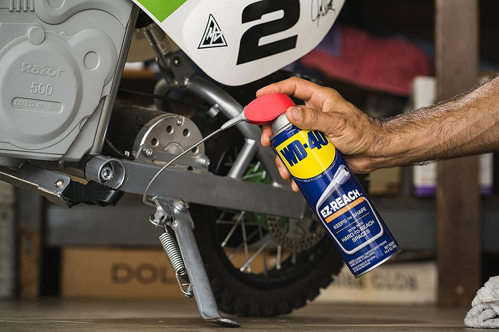 WD-40 Original Formula, Multi-Use Product, EZ-REACH Flexible Straw, 14.4 OZ [...