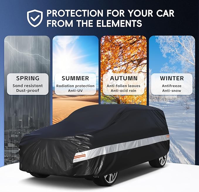 10 Layers SUV Car Cover Custom Fit
