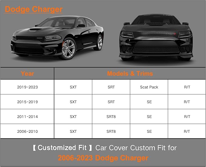 Kayme 7 Layers Car Cover Custom Fit