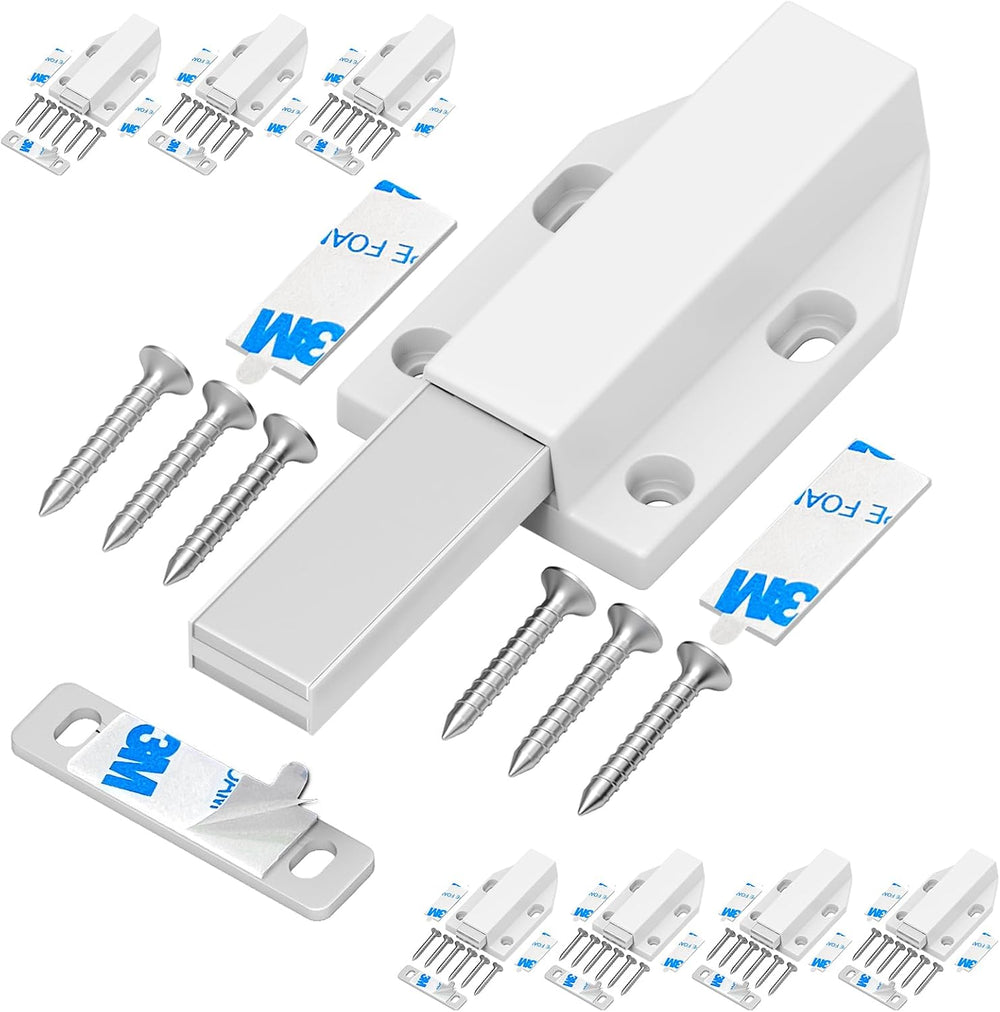 Magnetic Push Latch Without Nail Installation Tonitrui Heavy Duty Magnetic To...