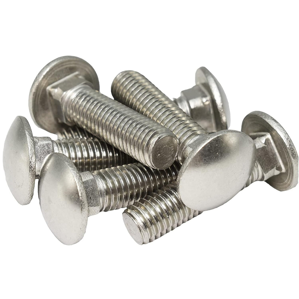SANTIE 3/8 in.-16 x 1-3/4 in. Stainless Steel Carriage Bolts