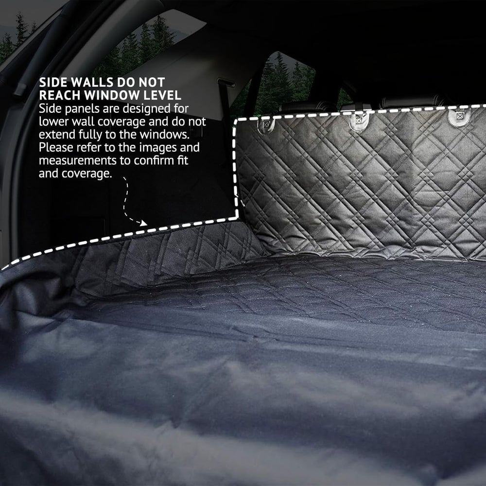 Bulldogology SUV Cargo Liner for Dogs 55"x106" Heavy Duty Pet Trunk...