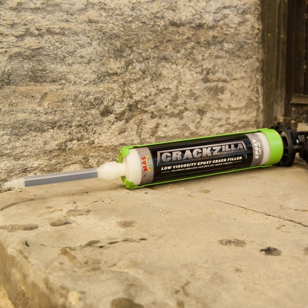 MAS Epoxies Crackzilla Low Viscosity Epoxy Crack Filler, 185 ml