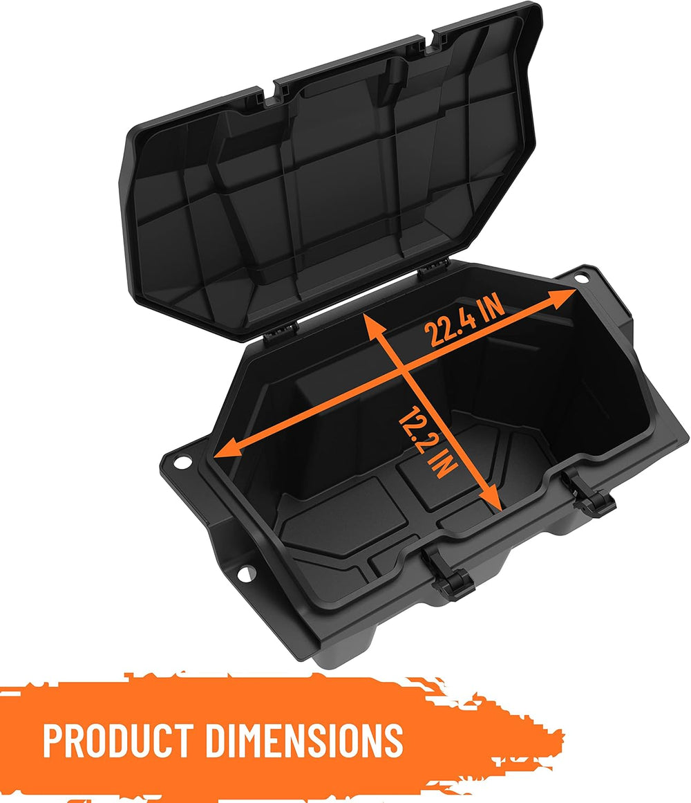 SAUTVS UTV 73QT Cargo Box for RZR PRO XP/RZR Turbo R/PRO S 2020-2026, Forward...