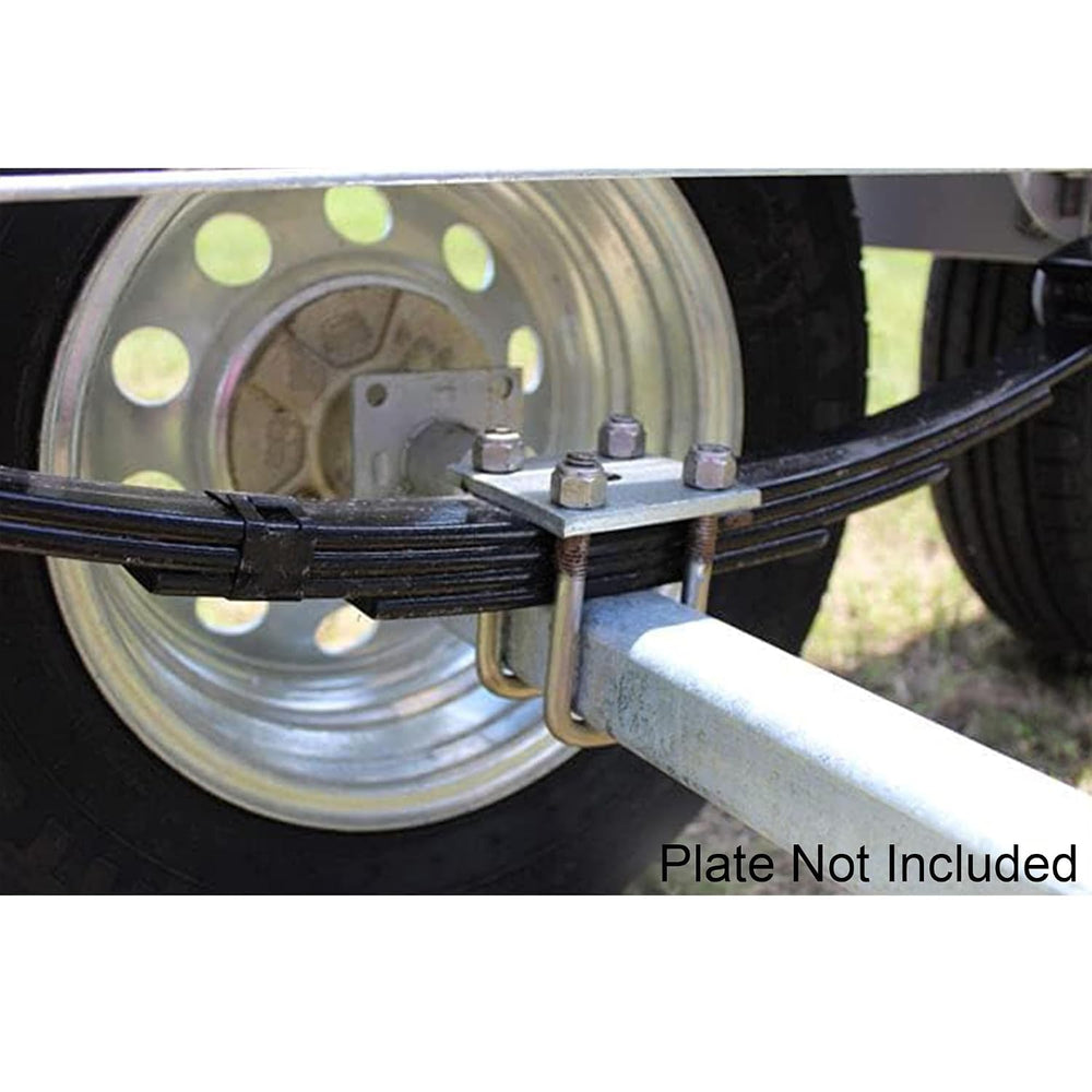 A.A Square U Bolt with Hardware for Boat Trailer, Galvanized Steel, 1/2"...