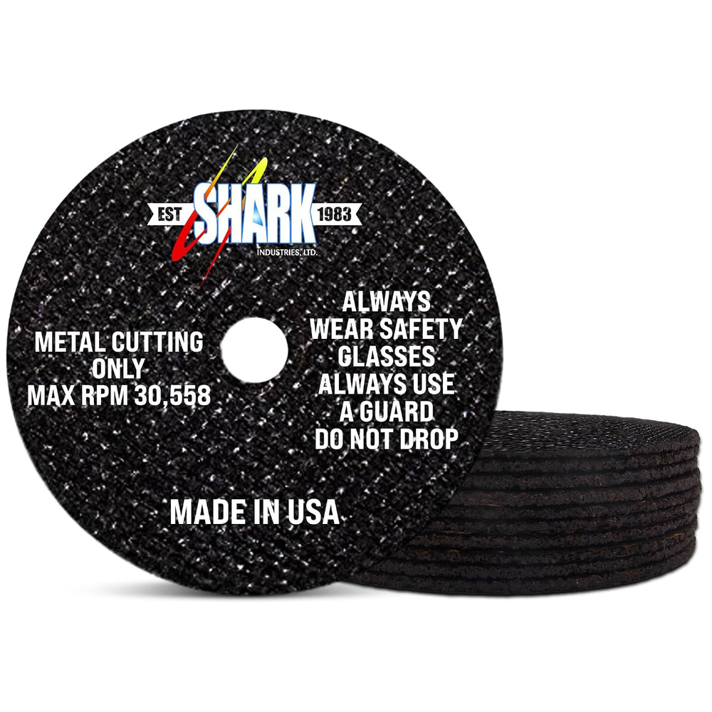 Shark Industries PN-20 10-Pack 2-Inch Cut-Off Wheels – 1/16-Inch Thick x 1/4-...