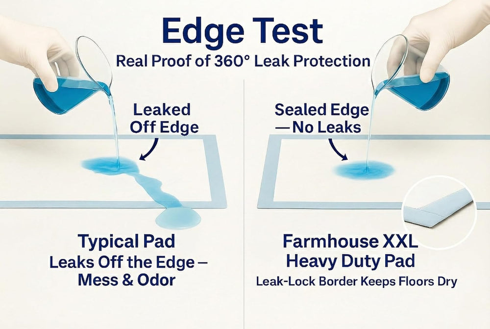 Pee Pads for Dogs Extra Large 37x54 XXXL 50 Count Leak Proof Heavy Duty