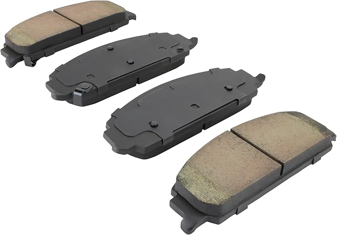 Premium Semi-Metallic Front Brake Pads Compatible