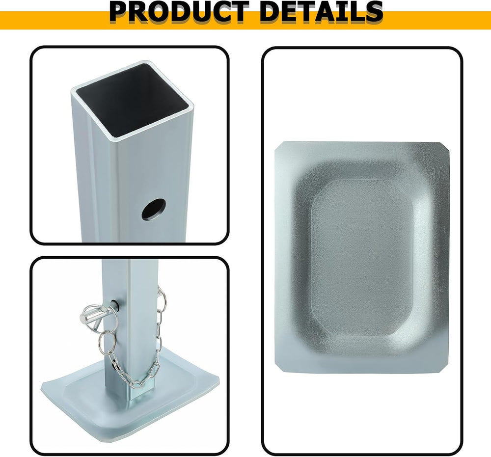 KUAFU Adjustable Jack Stand Compatible with Square Jacks with 2.0 inches Squa...