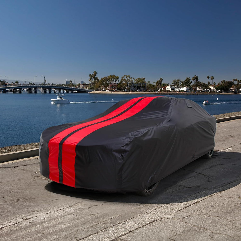 iCarCover Car Cover Waterproof All Weather for 2004-18 Chevy Aveo Hatchback