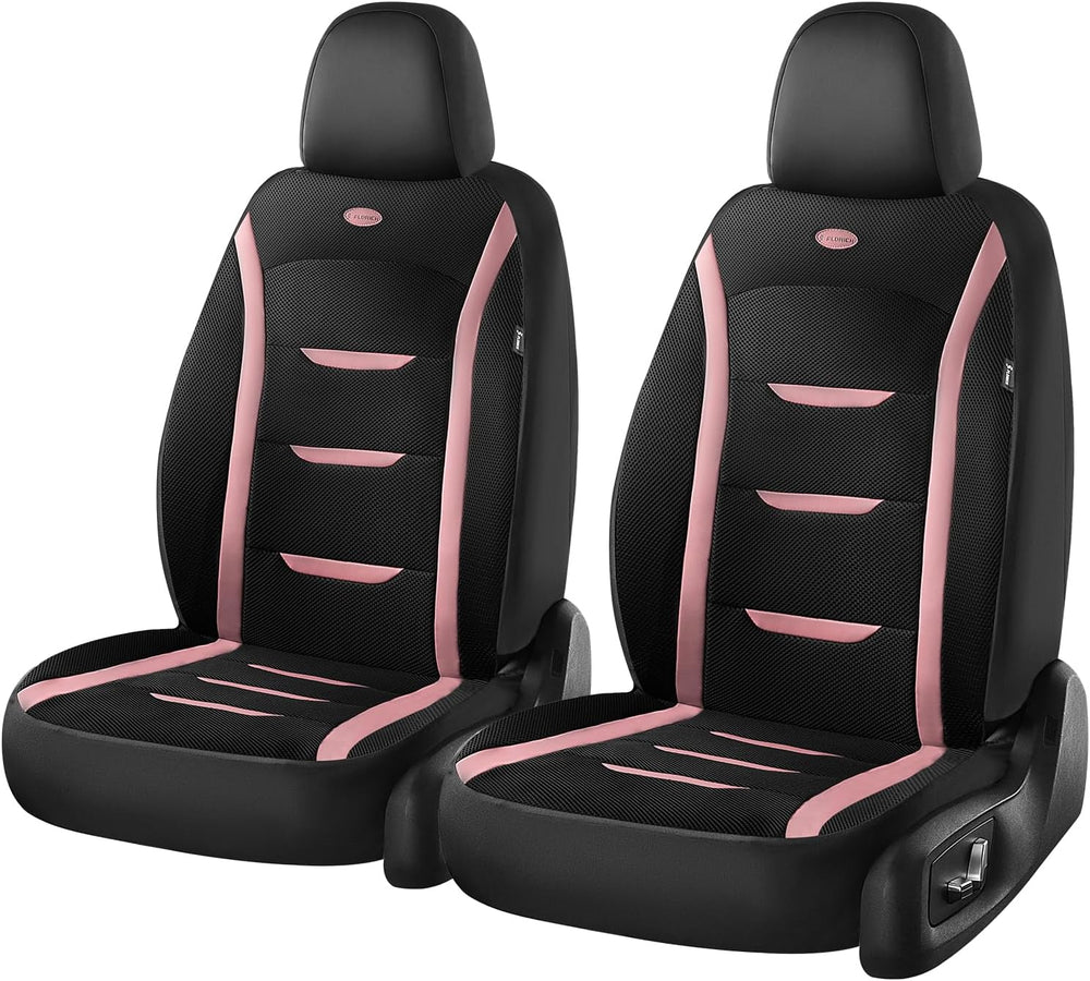 Front Car Seat Covers Breathable Automotive Seat Covers Car Seat Protectors 2...