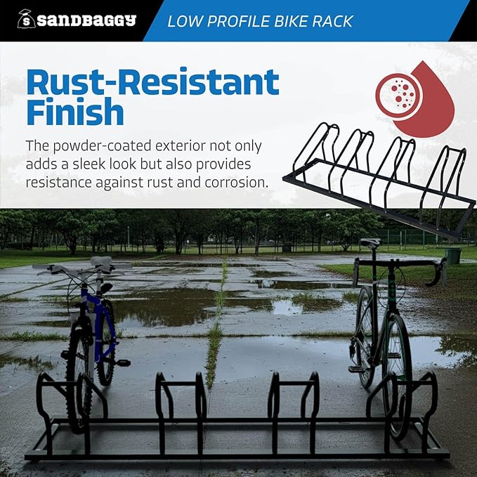 Sandbaggy Commercial Low Profile Bike Rack