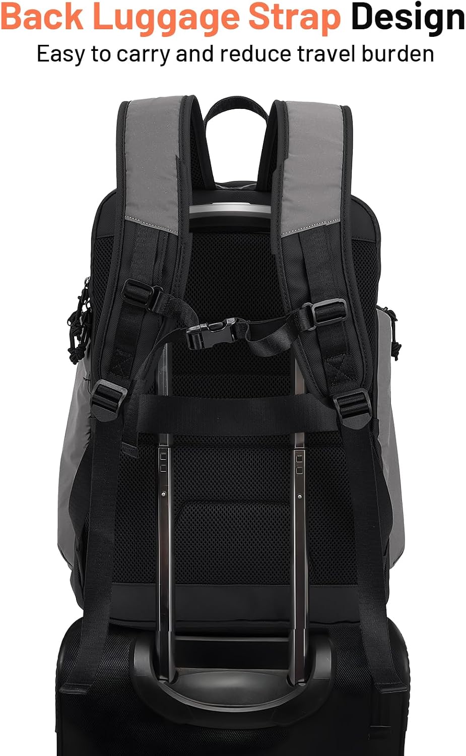 Oumurs Reflective Backpack 1800D Water-resistant Oxford Cloth Backpack Laptop...