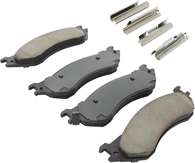 Premium Semi-Metallic Front Brake Pads Compatible