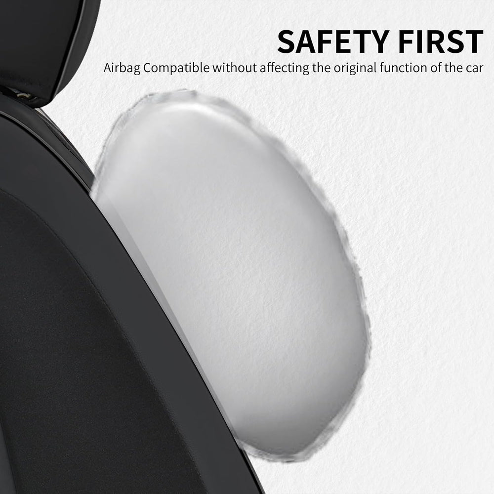 Leather Seat Covers, Car Seat Covers Full Set, Car Seat Protector Waterproof,...