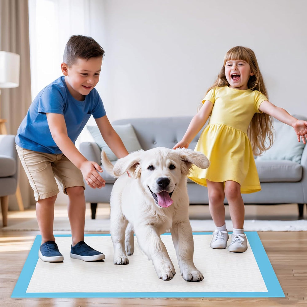 Dog Pee Pads Extra Large 28"x34", 100 Pack Super Absorbent XL Puppy...