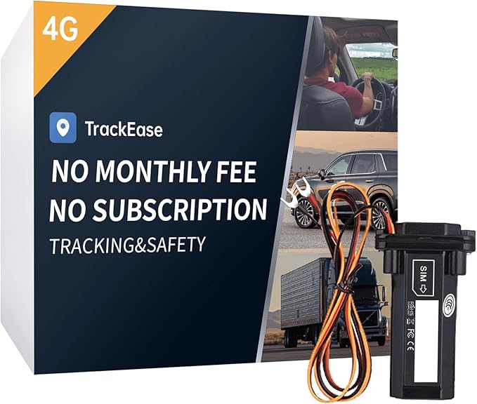 Wired GPS Tracker for Vehicles No Monthly Fee, No Subscription, Real-Time