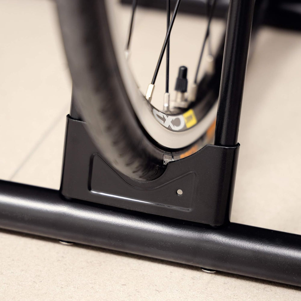 CyclingDeal Bicycle Floor Parking Rack Stand - for Mountain MTB Road Bike - I...