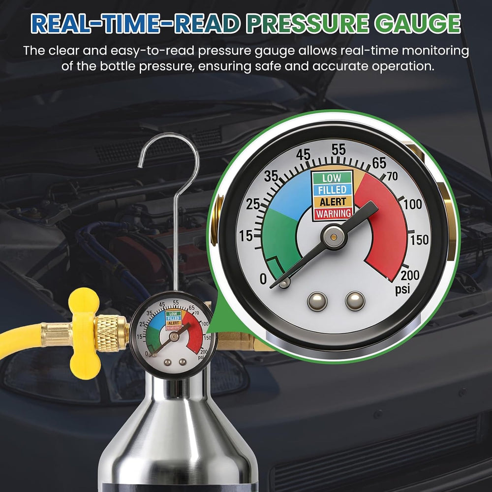 Wayona AC Flush Kit - Air Conditioner System Flush Kit Automotive Pipeline Cl...