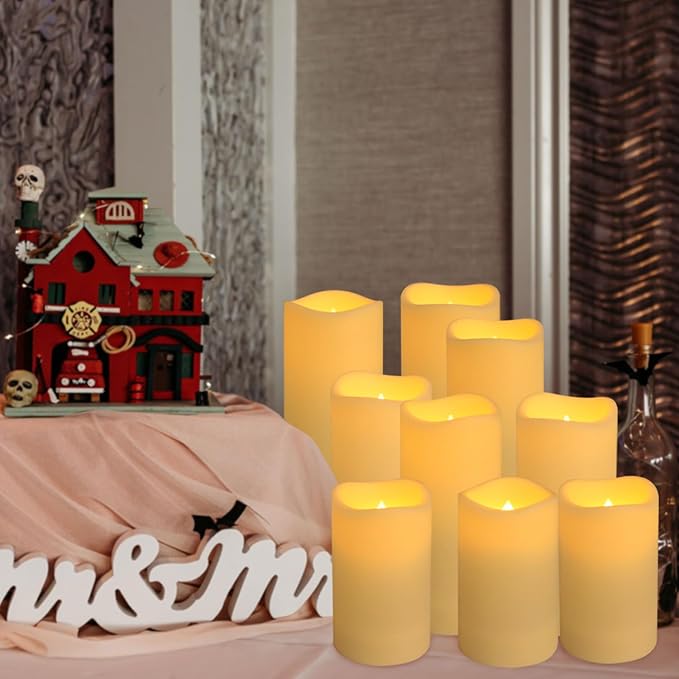 24-Pack LED Flameless Candles with Remote Control -Remote flameless Candles- ...