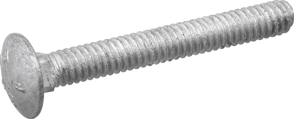 Hillman 812581 Hot Dipped Galvanized Carriage Bolt, 3/8 x 3-Inch, Silver, 50-...