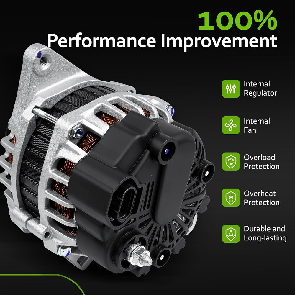 New Alternator Compatible with Hyundai Elantra 2007-2012 2.0L L4 & Kia So...