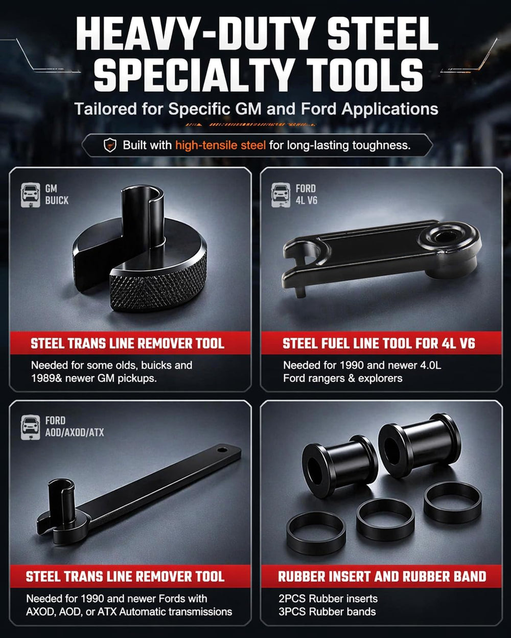 SGT 27pcs Fuel Line Disconnect Tool Set, Master Quick Disconnect Kit