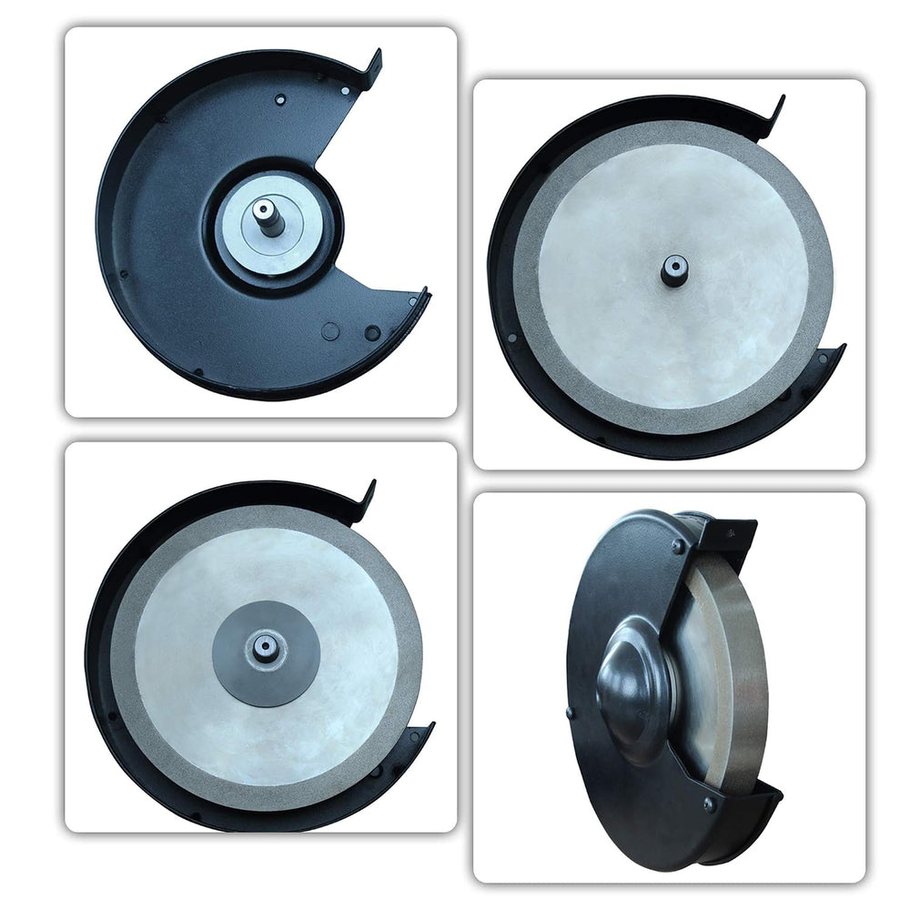 BUCKTOOL 180 Grit 8-Inch CBN Grinding Wheel, 1-Inch Wide, 5/8-Inch Arbor
