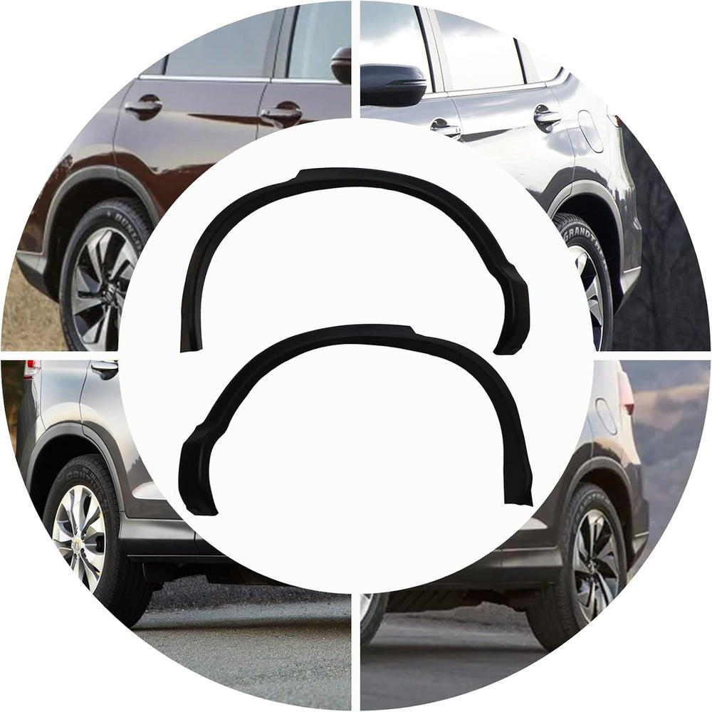 Pair Rear Wheel Fender Flares for 2012-2016 Honda CR-V, Left+Right Side Rear ...