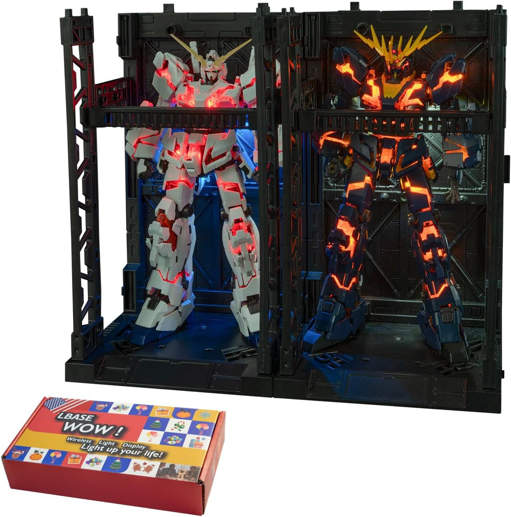 LBASE Wireless LED Light Set with Display Base for Gundam Kits