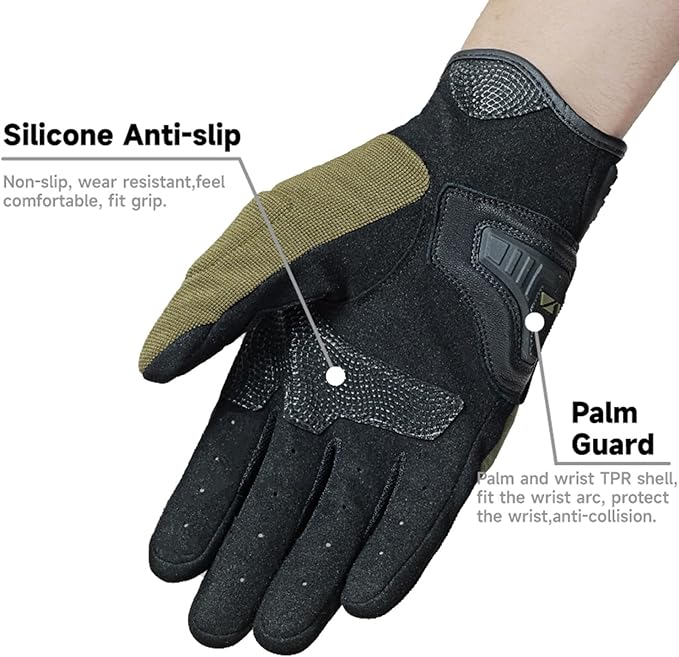 VXW High Protection Motorcycle Gloves