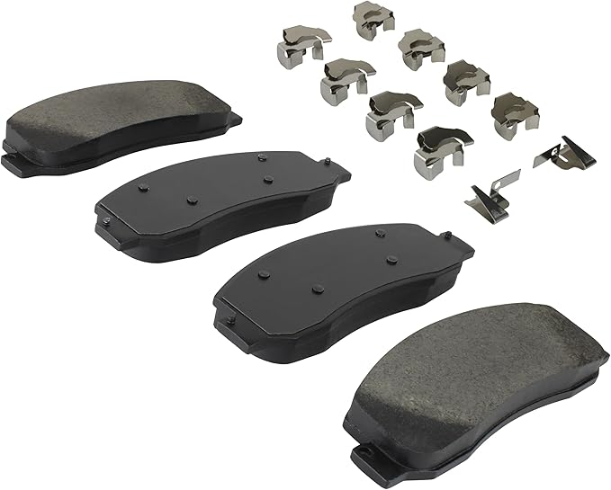 Premium Semi-Metallic Front Brake Pads Compatible