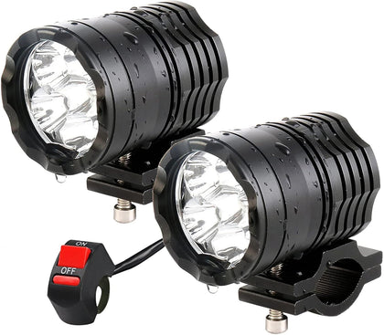 Motorcycle Driving Lights 12-60V 40W 3600LM LED Fog Lights