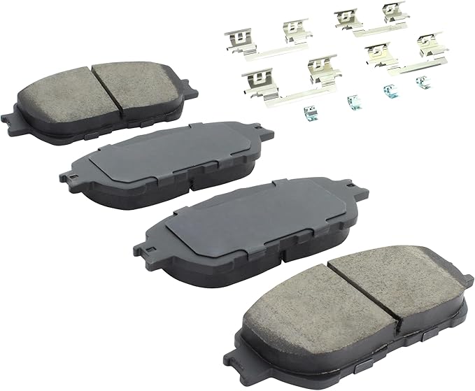 Premium Ceramic Front Brake Pads Compatible