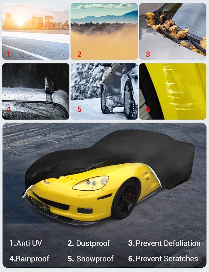 Proadsy 2025 Upgrade Car Cover Compatible