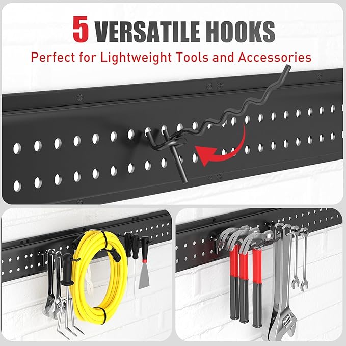 Garage Tool Organizer Wall Mount 64 inches