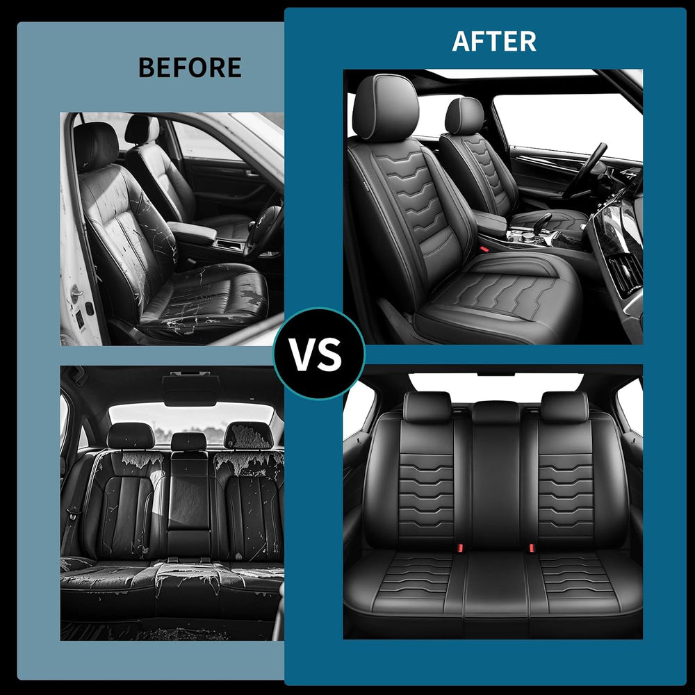 Car Seat Covers for Chevrolet/Chevy Colorado 2015-2025 2026 Black