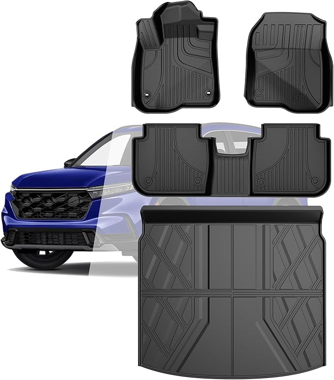 Floor Mats & Cargo Liner Fit for Honda CRV 2023-2025 2026 All Models