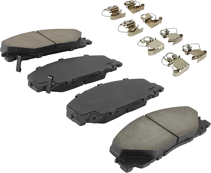 Premium Ceramic Front Brake Pads Compatible