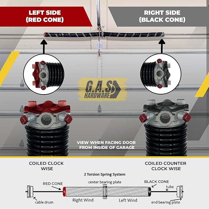Garage Door Torsion Spring 262x2x39 Torsion Spring