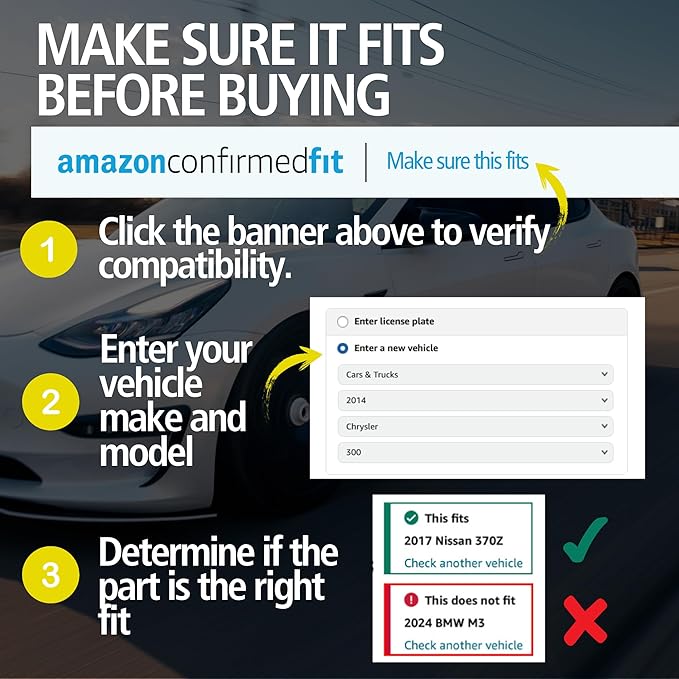 Premium Ceramic Front Brake Pads Compatible