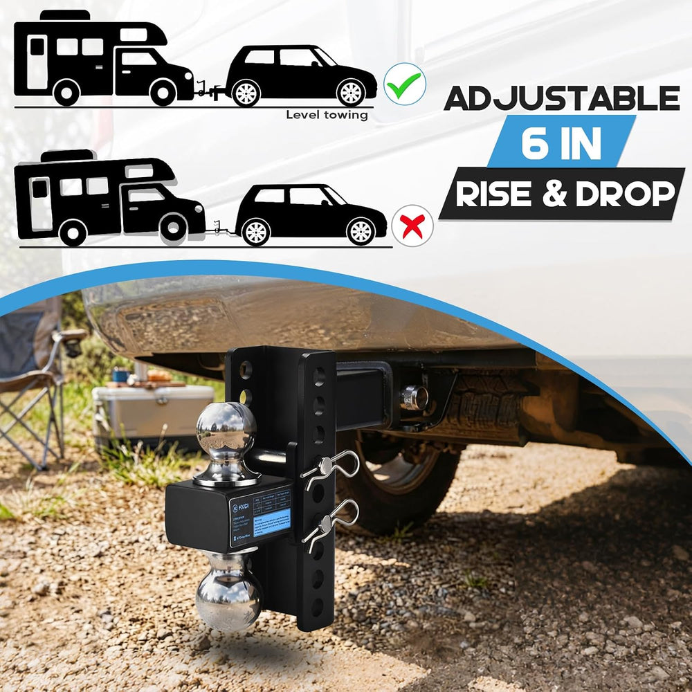 Heavy Duty Adjustable Trailer Hitch