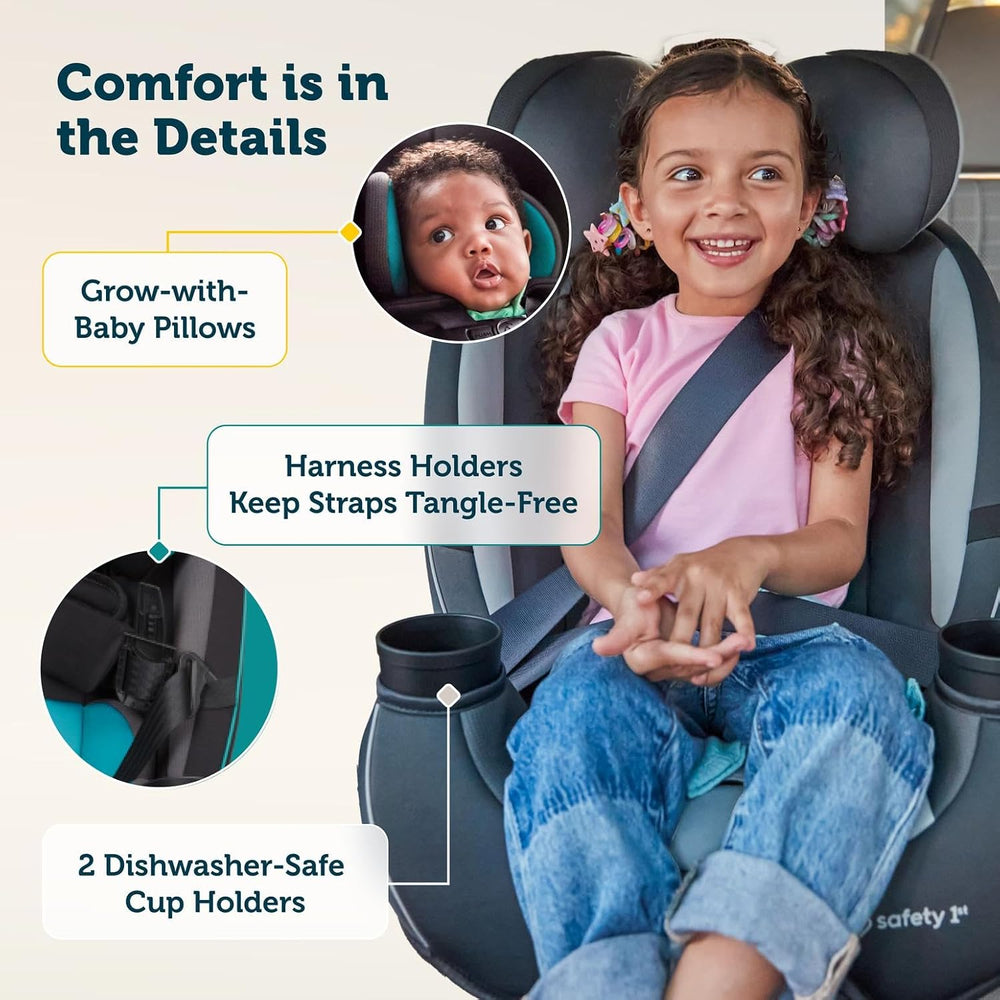 Safety 1st Grow and Go All-in-One Convertible Car Seat - Vineyard Girl