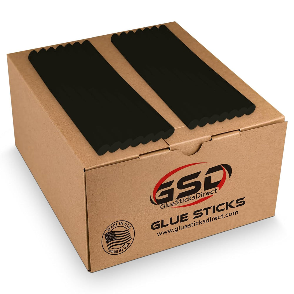 PDR Full Size Hot Melt Glue Sticks for Glue Gun - Bulk 10in Black - Paintless...