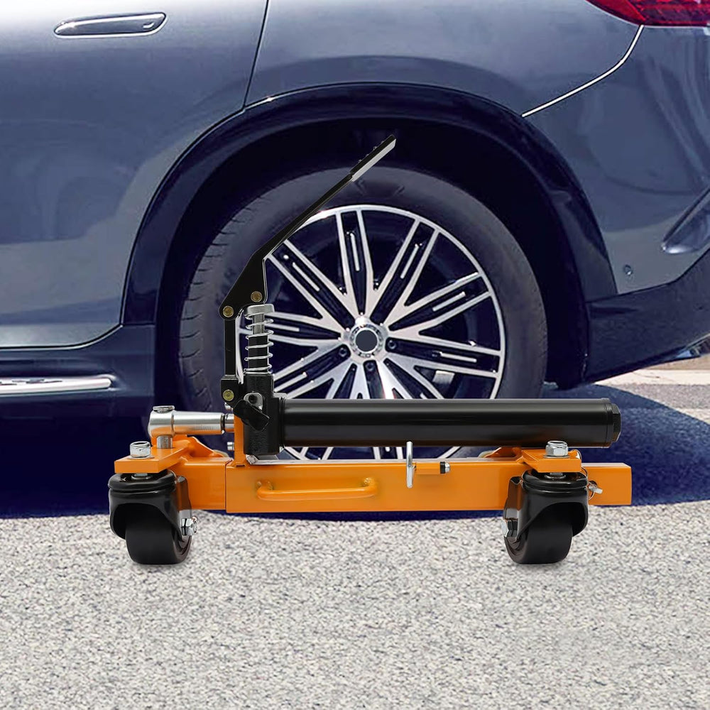 Car Wheel Dolly Jack Mechanical 2204-lbs Steel Car Moving Skates | 12'...